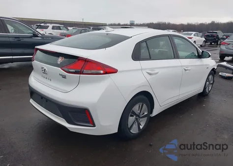 2020 Hyundai Ioniq Hybrid Blue z USA, uszkodzony, nr VIN KMHC65LC6LU215812